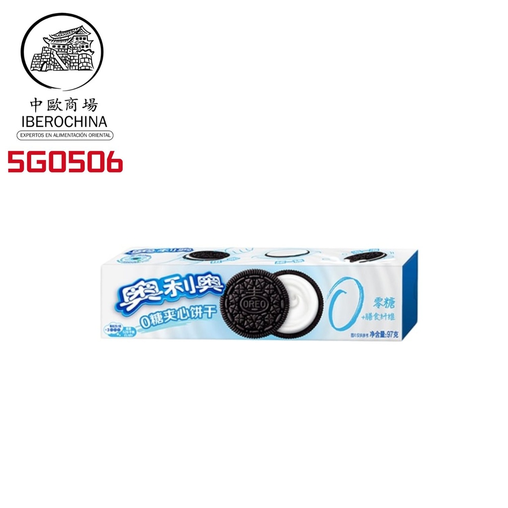 [502093/5G0506] GALLETA FINA S/A *OREO* 奥利奥零原味薄片饼干 97g/24