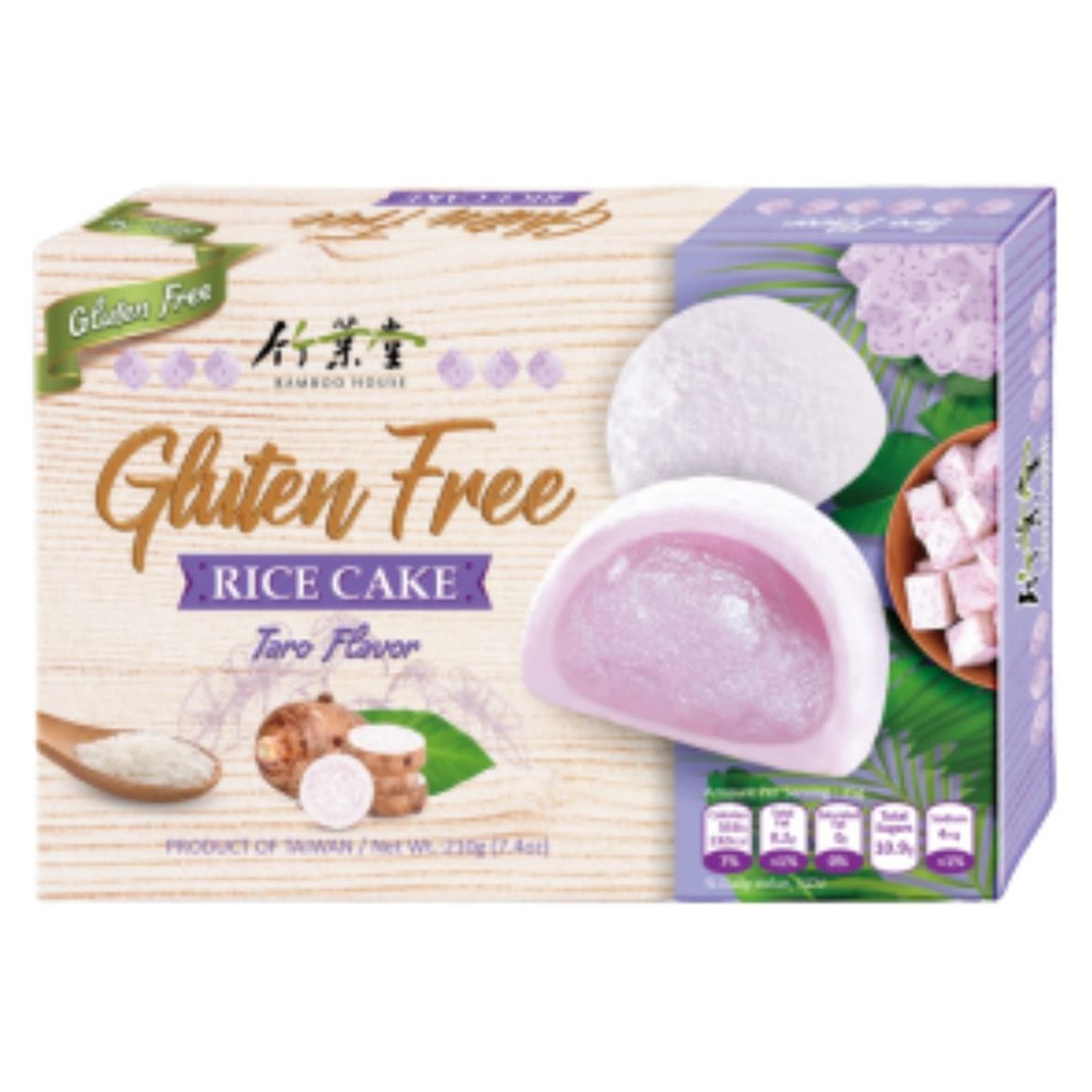 MOCHI TARO SIN GLUTEN *BAMBOO HOUSE* 竹叶堂无麸质芋头麻糬 210g/24