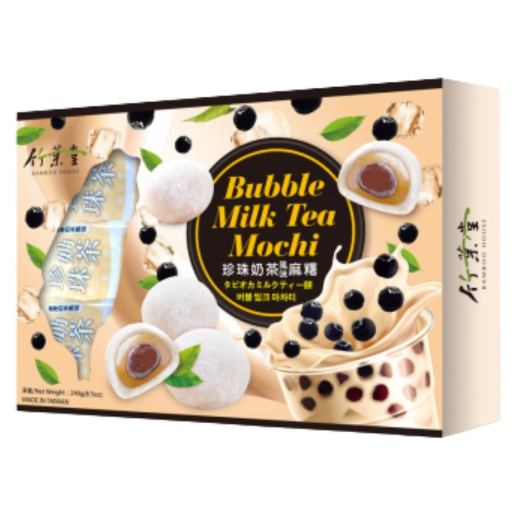 [502256/5P0915] MOCHI TE LECHE *BAMBOO HOUSE* 竹叶堂珍珠奶茶麻糬 240g/15