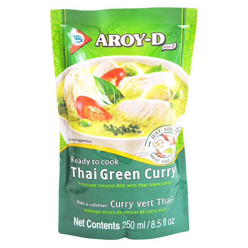 CURRY VERDE THAI *AROY-D* 泰式绿咖喱汁 250ml/12