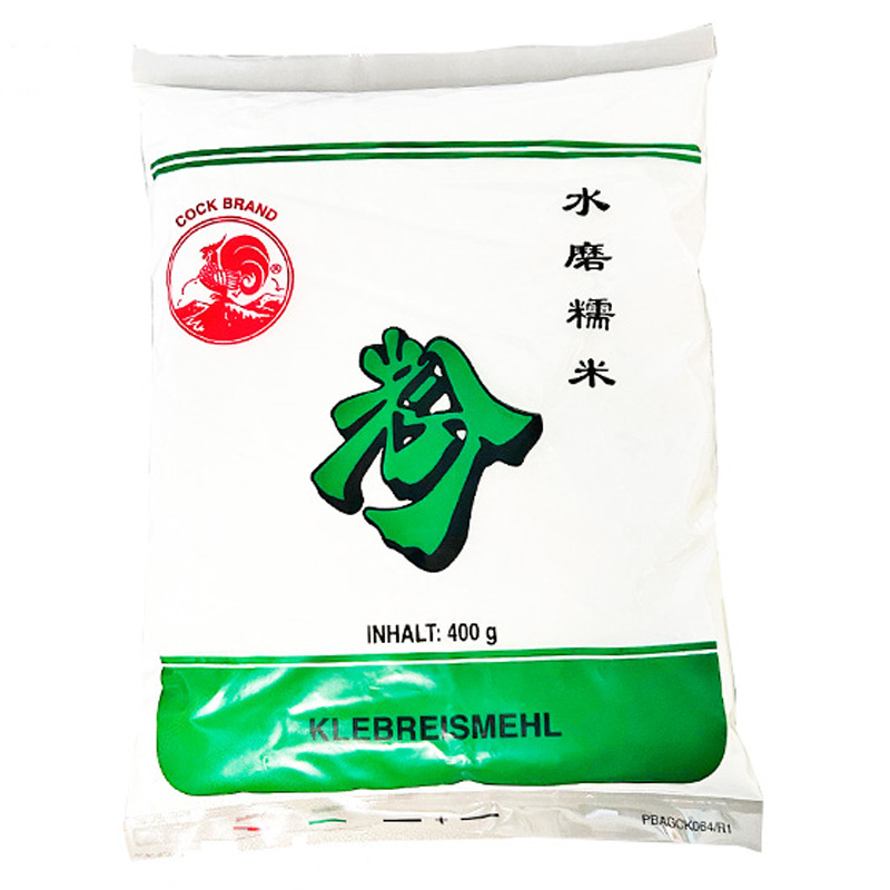 FECULA ARROZ GLUTINOSO *COCK* 鸡标糯米粉 400g/50