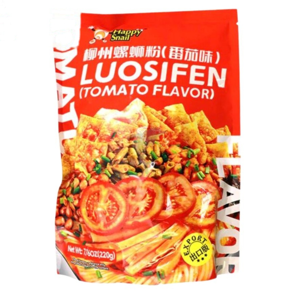 [502006/5F0231] FIDEO ARROZ SABOR TOMATE *好欢螺* 番茄味螺蛳粉 220g/26