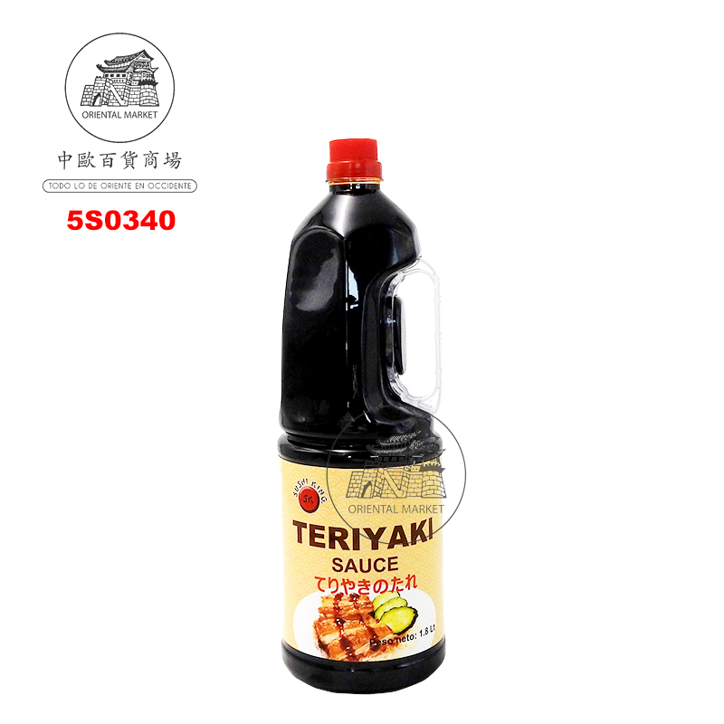 [502650/5S0340] SALSA TERIYAKI *SUSHI KING* 寿司王日式照烧酱 1,8L/6