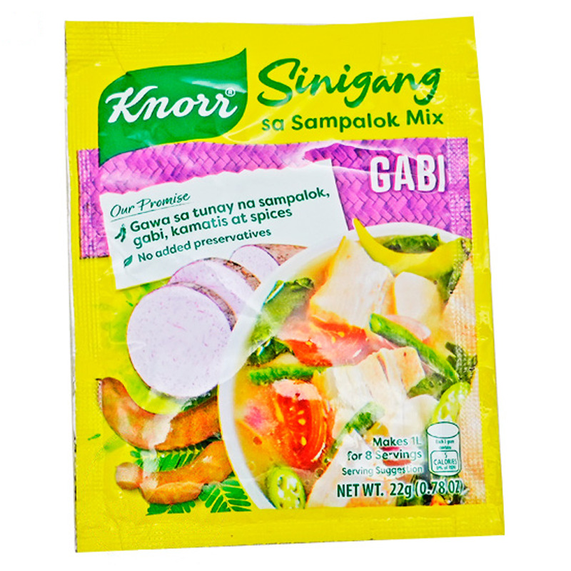 COND.TARO(SINIGANG-GABI)菲KNORR芋頭調味料22G/12U/12