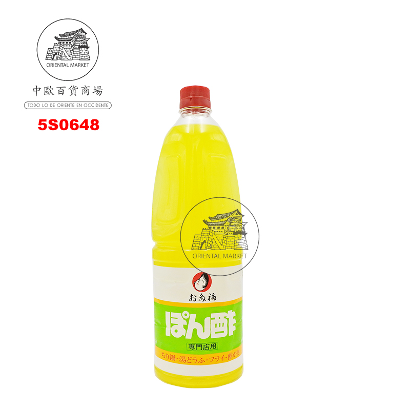 [502566/5S0648] SALSA PONZU *OTAFUKU* 多福柚子醋酱油 1,8L/6