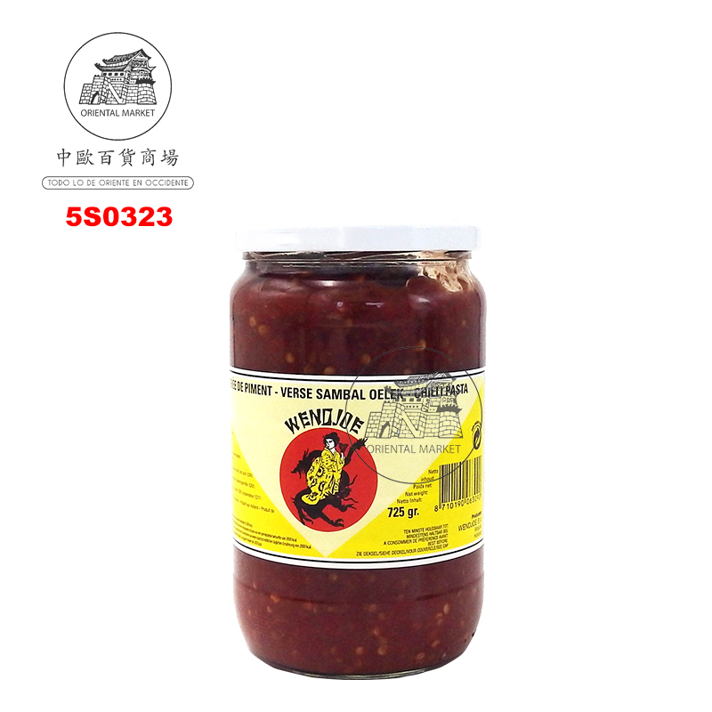 SALSA PICANTE SAMBAL 特选瓶装辣椒酱 725g/6