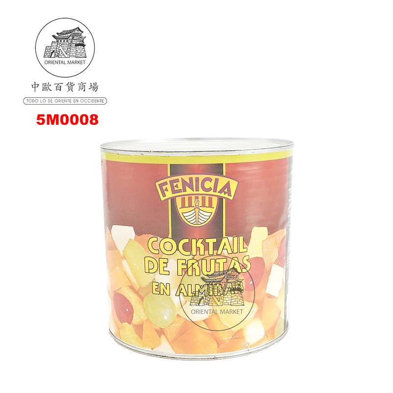 COCKTAIL DE FRUTAS *DIAMIR* 大罐什锦水果 3kg/6