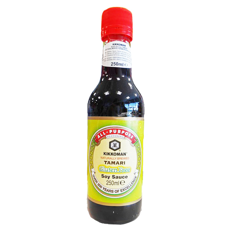 [502620/5S0019] SALSA SOJA SIN GLUTEN *KIKKOMAN* 日本万字无麸质酱油 250ml/6