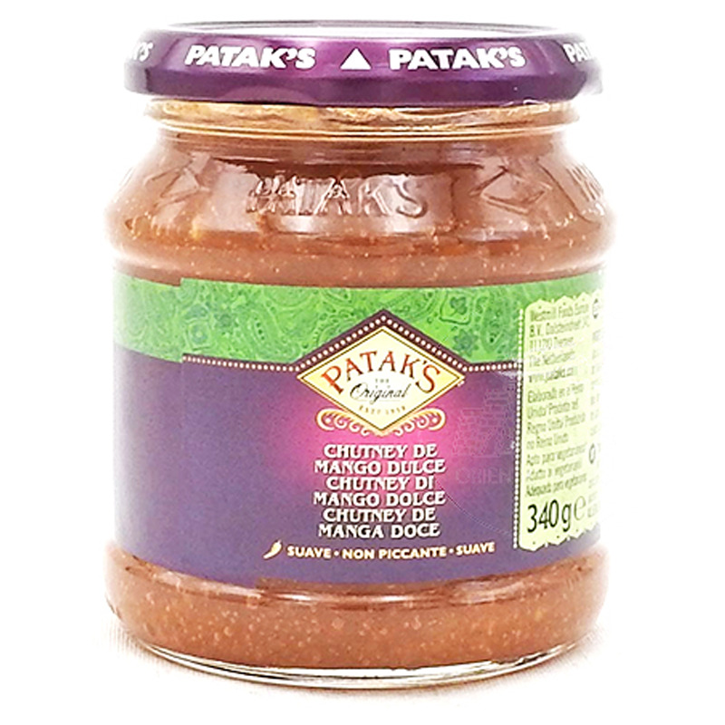 [501186/5S0759] CHUTNEY MANGO DULCE *PATAKS* 印度甜芒果酱 340g/6