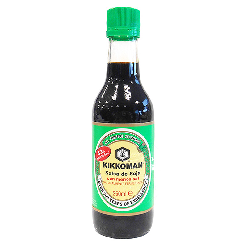 [502577/5S0198] SALSA SOJA BAJA EN SAL *KIKKOMAN* 日本万字低盐酱油 250ml/6