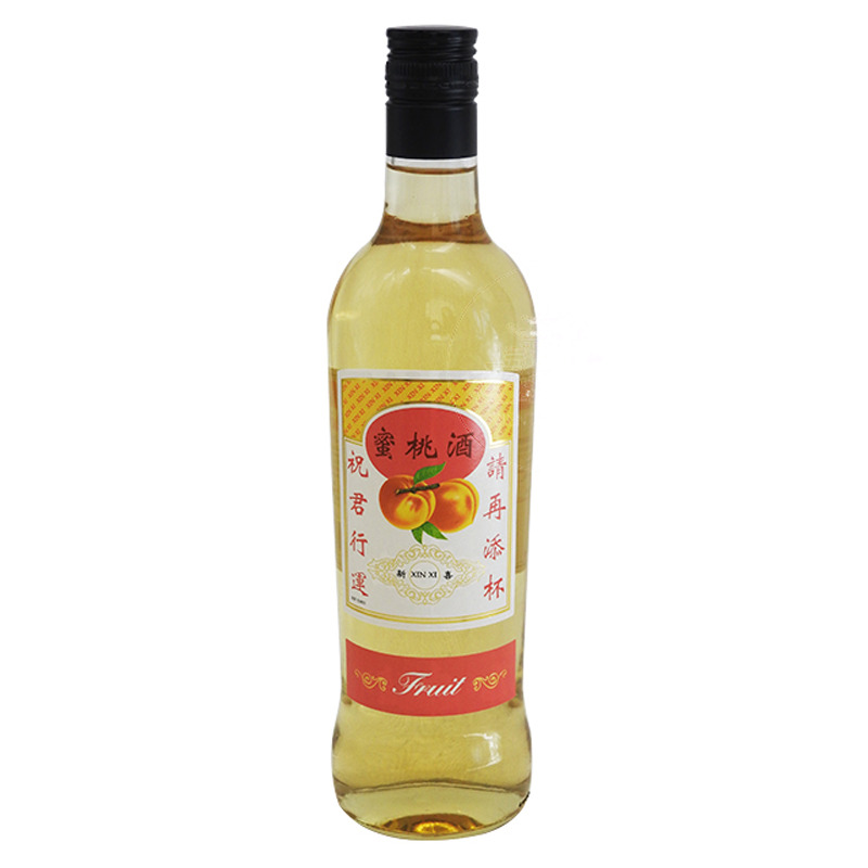 LICOR MELOCOTON (12%) *XINXI* 新喜牌水蜜桃酒 700ml/6