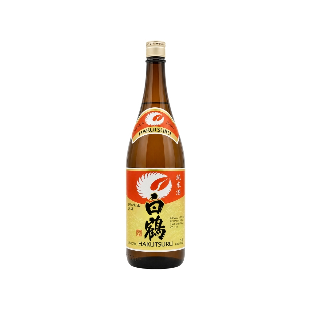 [502462/5S0502] SAKE (15%) JUNMAISHU *HAKUTSURU* 白鹤红标纯米清酒 1,8L/6