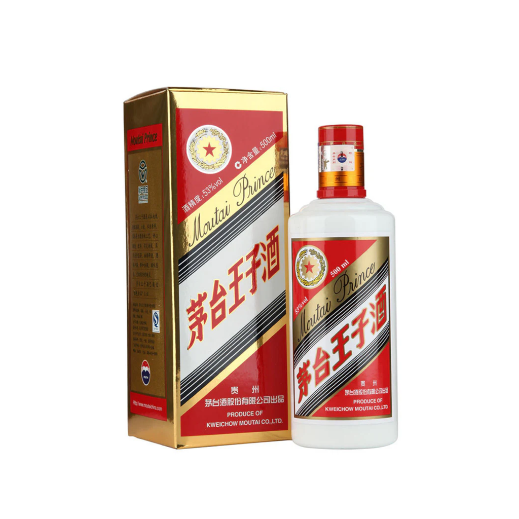 [501553/5A0367] AGUARDIENTE (53%) PRINCIPE *MOUTAI* 茅台王子酒 500ml/6