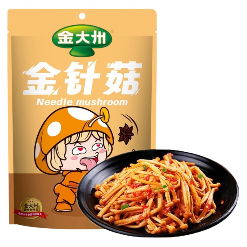 HONGOS ENOKI *金大洲* 金针菇五香味150g/30