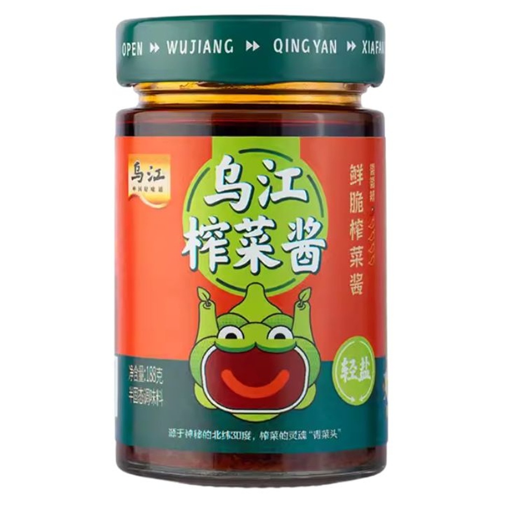SALSA MOSTAZA CONSERVADA *WUJIANG* 乌江榨菜酱 188g/12