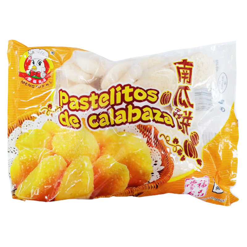 [200646/2P0253] PASTEL CALABAZA CONGELADO *MENGFU* 蒙福冻南瓜饼 900g/7