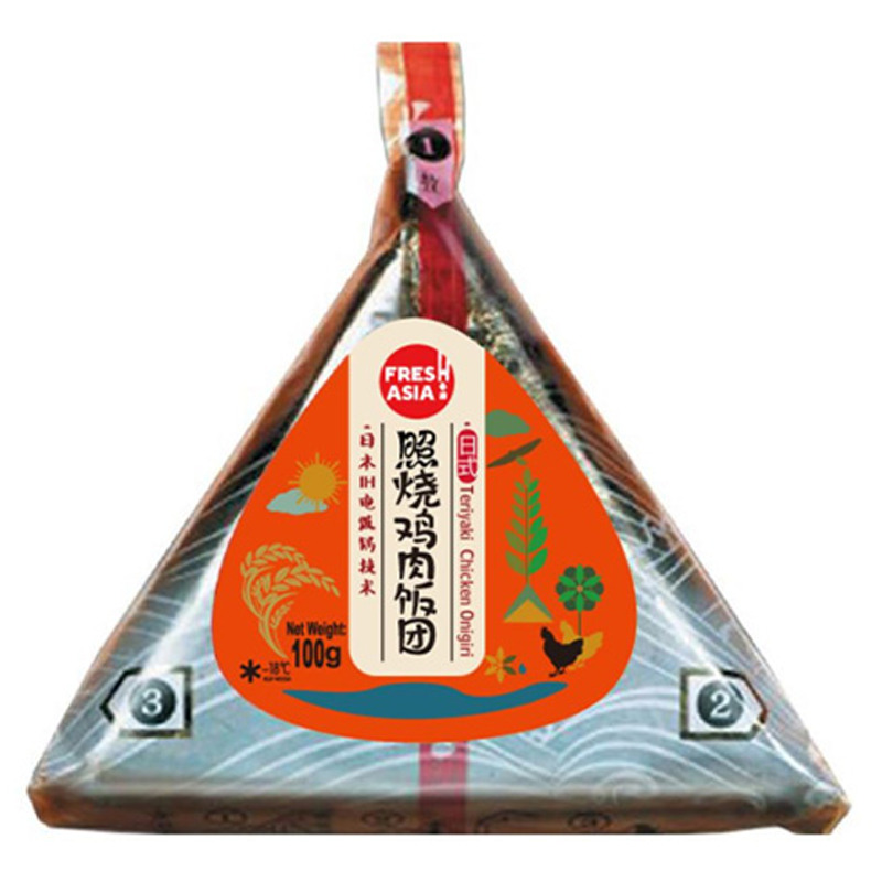 BOLA ARROZ RELLENO POLLO TERIYAKI *ASROPA*  照烧鸡肉脆香饭团 100g/80