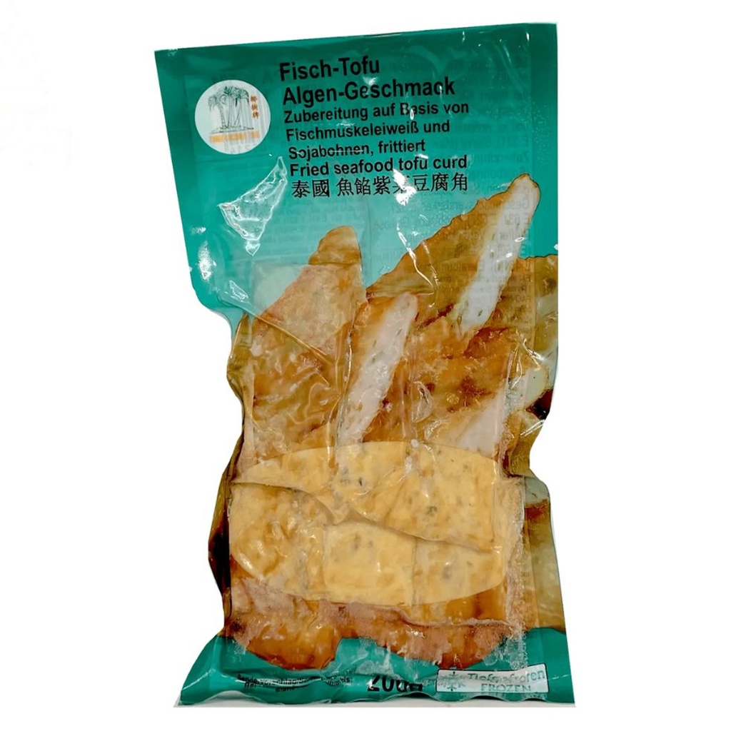 TOFU FRITO CON MARISCO *ASROPA* 鱼馅紫菜豆腐角 200g/30