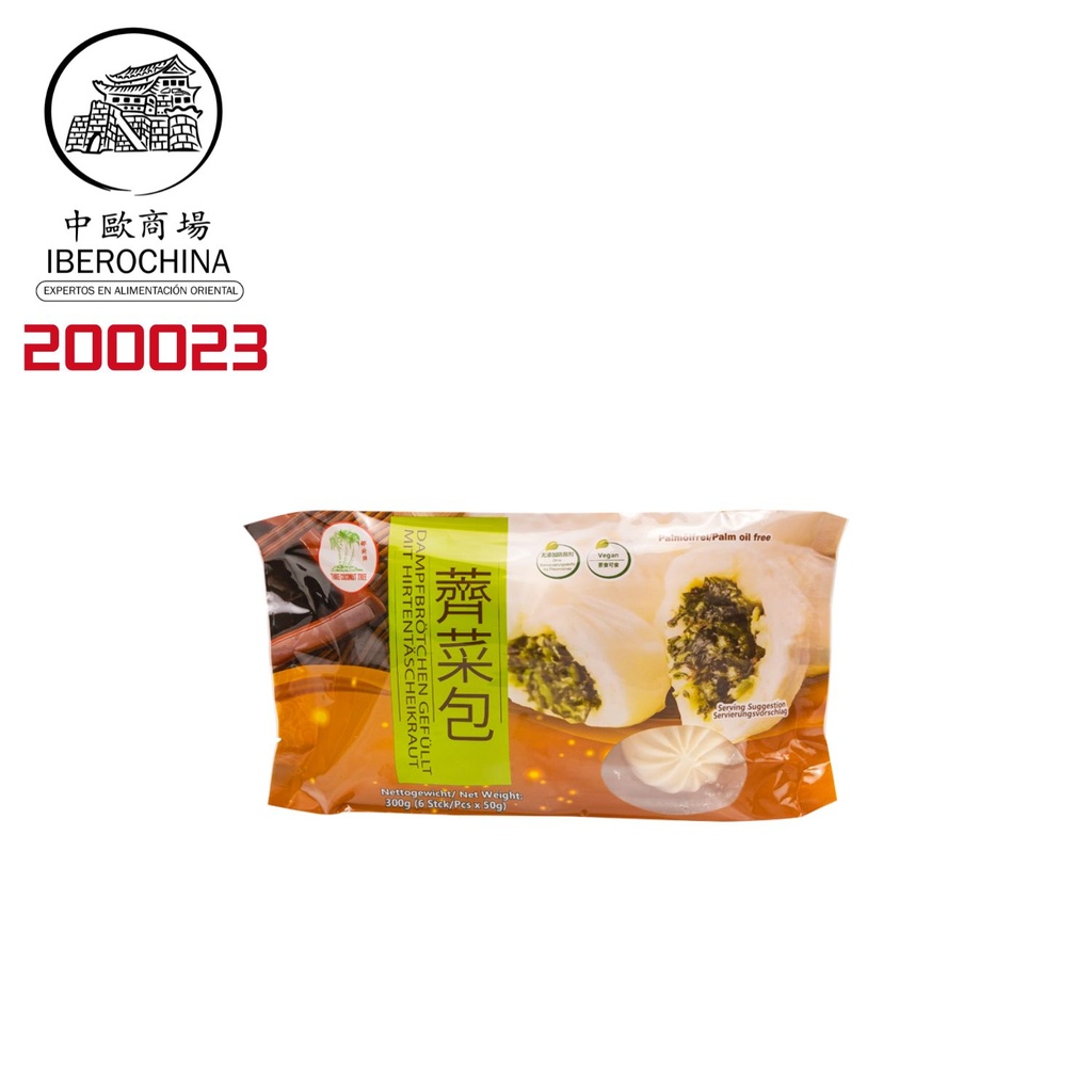 BAO DE CAPSELLA *YESHUPAI* 荠菜包 300g/24