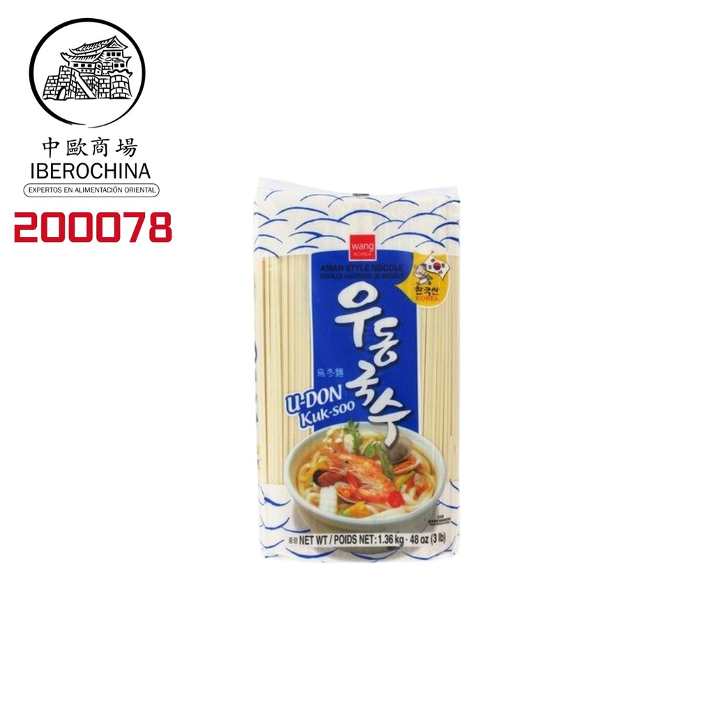 [200078] TALLARIN DAOXIAO CONGELADO *WANG* 韩国WANG冻刀削面 1kg/10