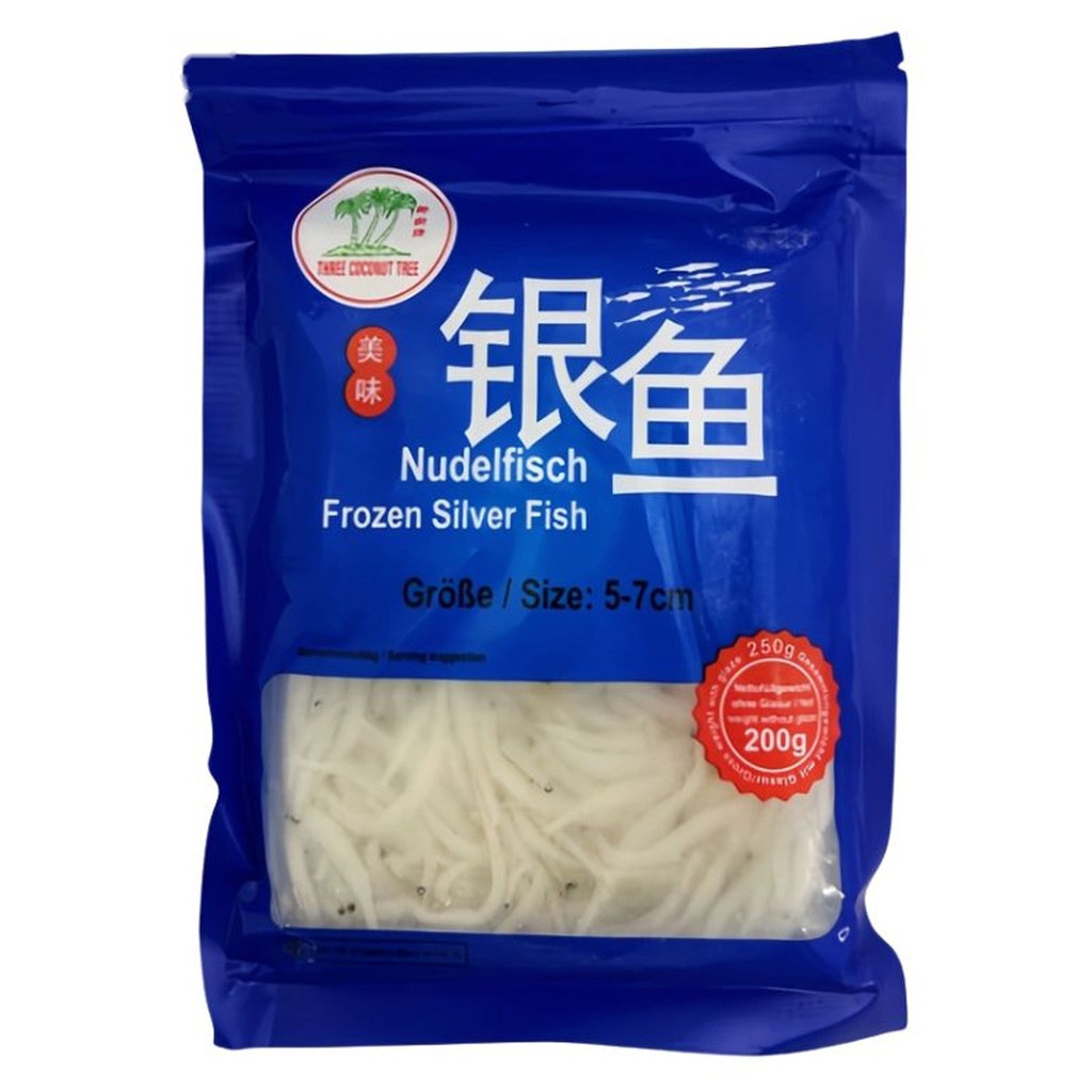 PESCADO PLATEADO 5-7cm *ASROPA* 中国银鱼 5-7cm 250g/40