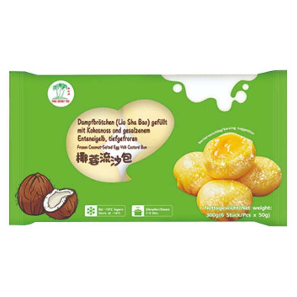 BAO CON COCO Y YEMA HUEVO *ASROPA* 中国椰蓉流沙包 300g/24