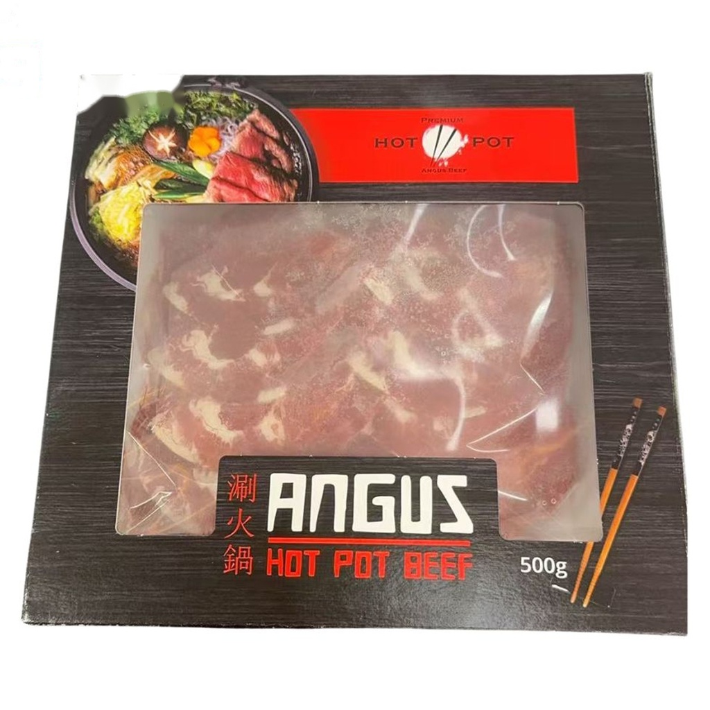 TERNERA ANGUS DE HOT POT 安格斯火锅牛肉 500g/10