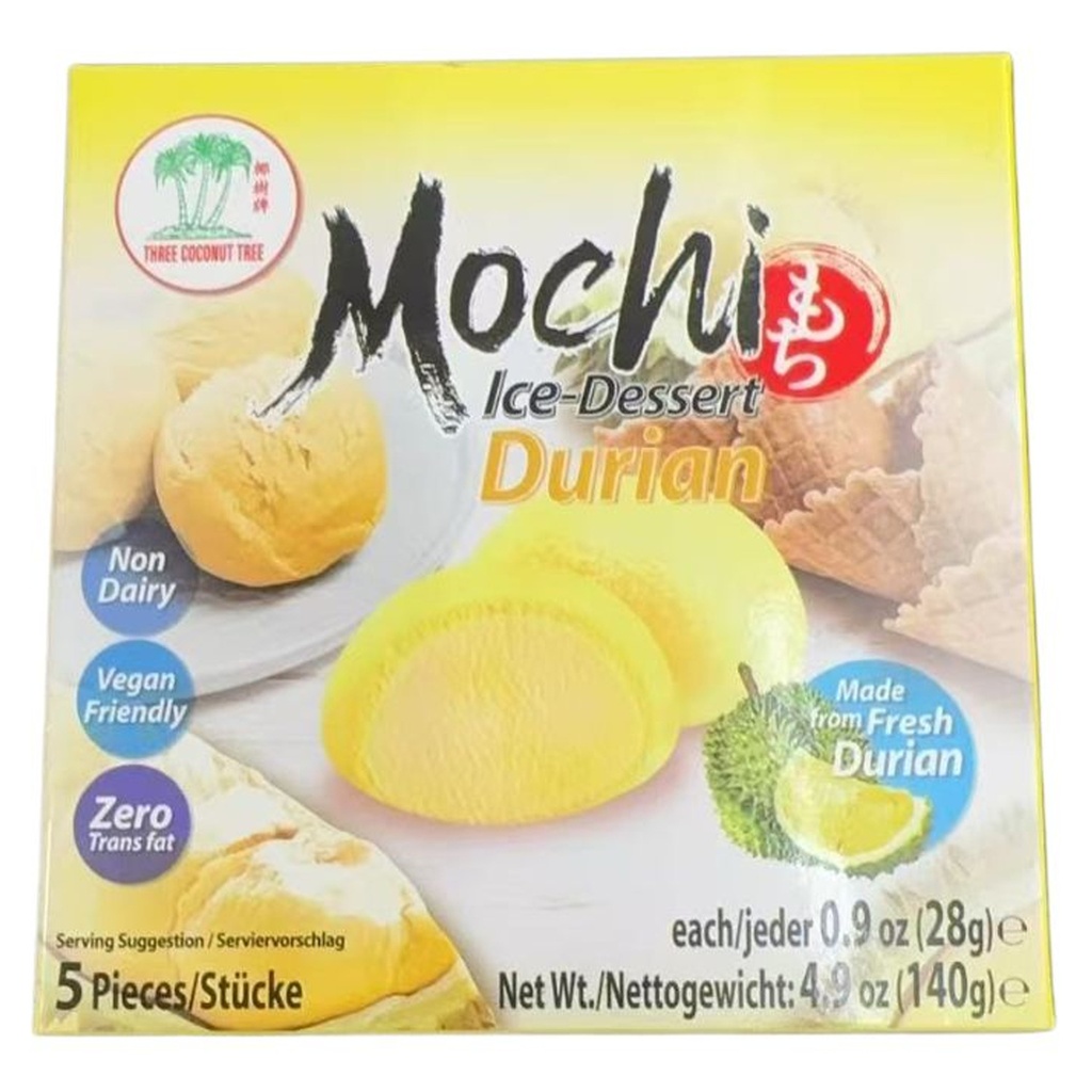 MOCHI DE DURIAN 榴莲麻薯冰淇淋 140g/21