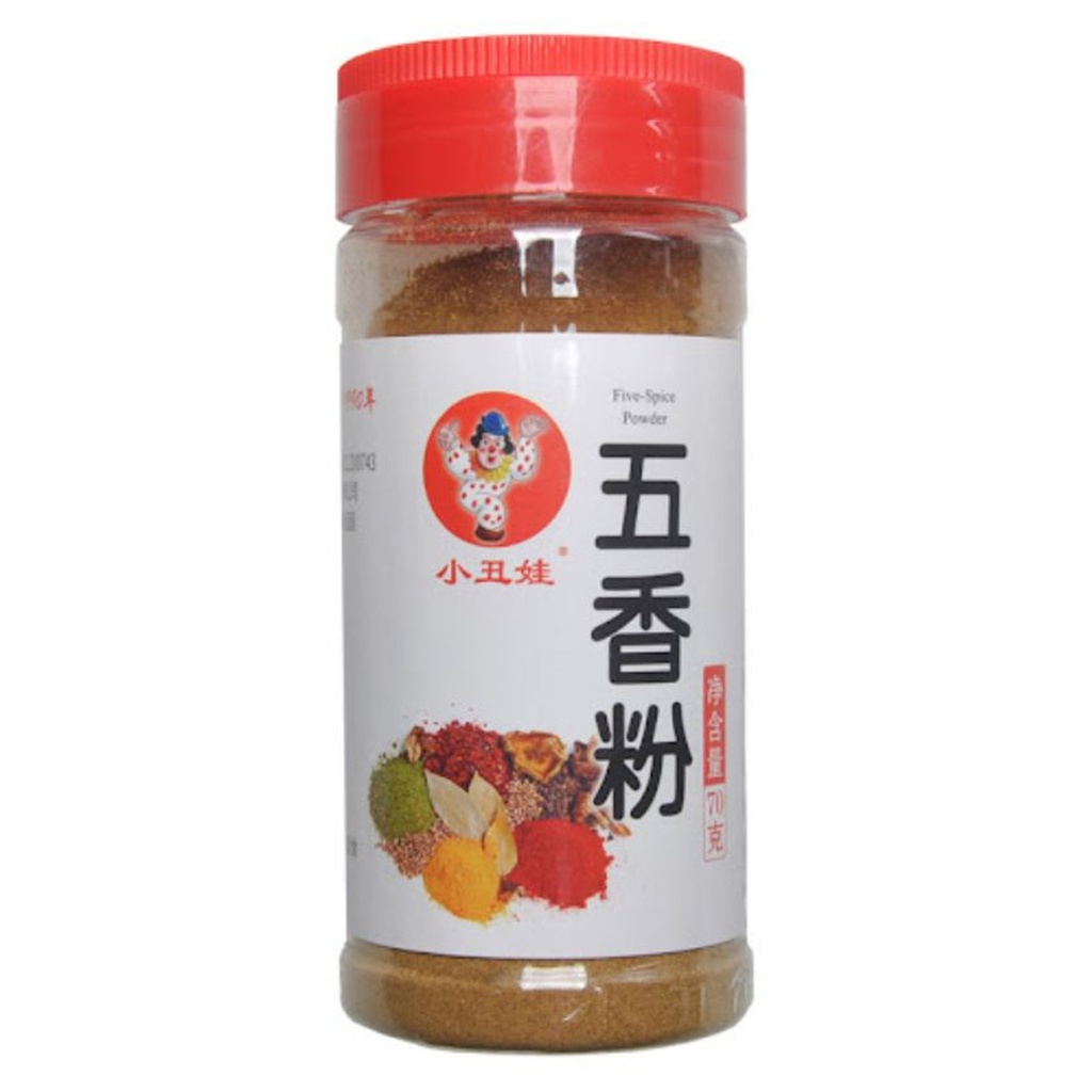 POLVO  CINCO ESPECIAS 小丑娃五香粉(瓶) 70g/18