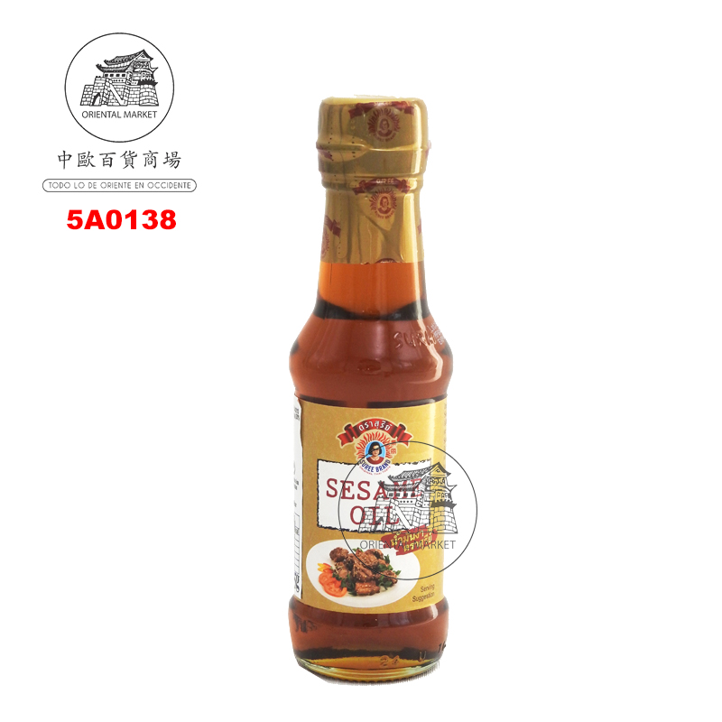 ACEITE SESAMO *SUREE* 素丽芝麻油 300ml/12