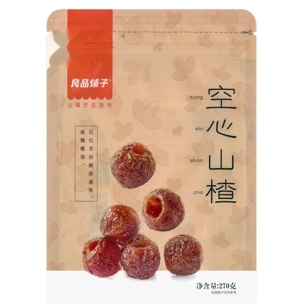 SHANZHA SIN SEMILLA *BESTORE* 良品铺子空心山楂 270G/30