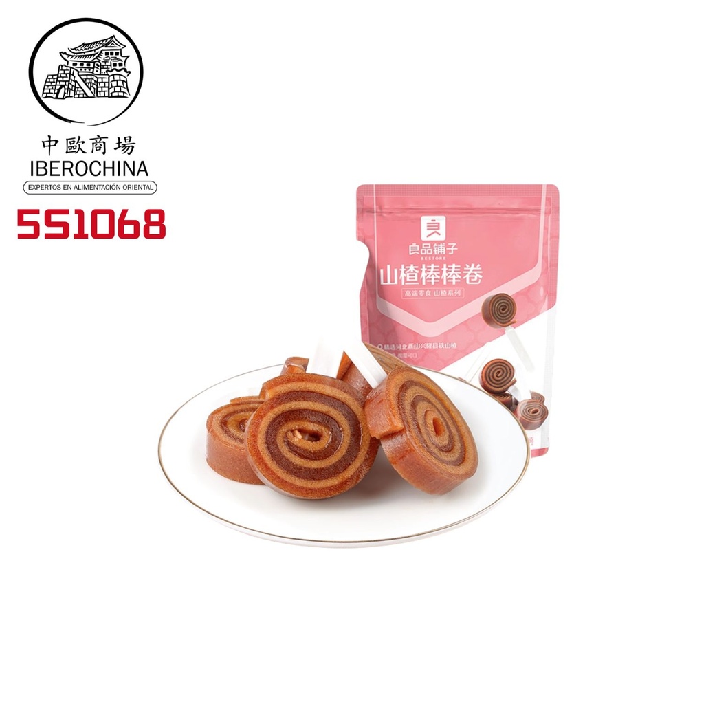 SHANZHA EN ROLLO *BESTORE* 良品铺子冰糖山楂卷 250G/30