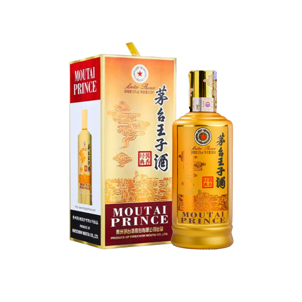 [501554/5A0562] AGUARDIENTE (53%) PRINCIPE *MOUTAI* 茅台王子酒（酱香） 500ml/6