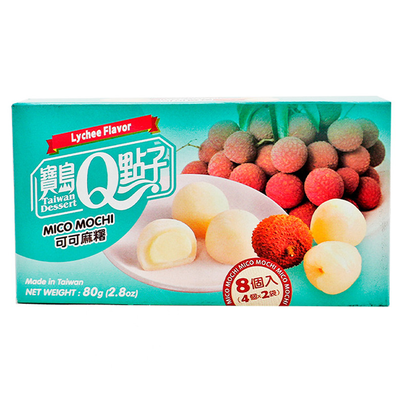 MOCHI LICHI *宝岛Q点子* 荔枝麻糬 210g/24