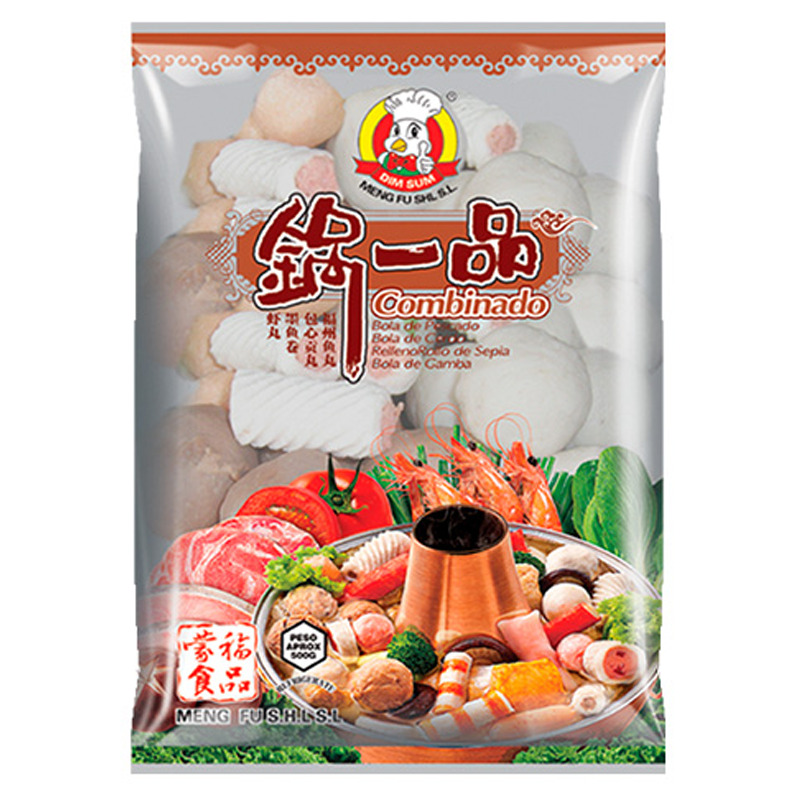 [200528/2F0004] COMBINADO HOTPOT CONGELADO *MENGFU* 蒙福冻锅一品 500g/12