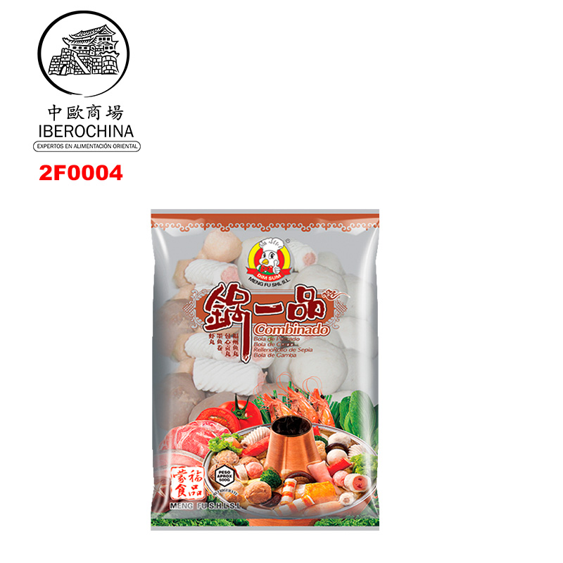 COMBINADO HOTPOT CONGELADO *MENGFU* 蒙福冻锅一品 500g/12