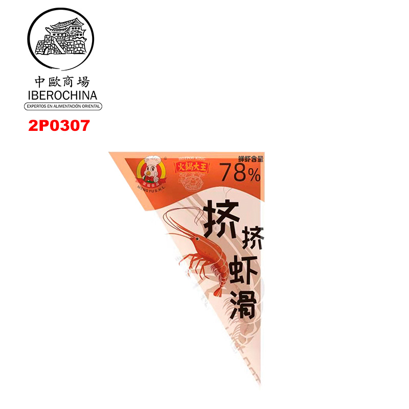 PURE LANGOSTINO CONGELADO *MENGFU* 蒙福冻虾滑 150g/40