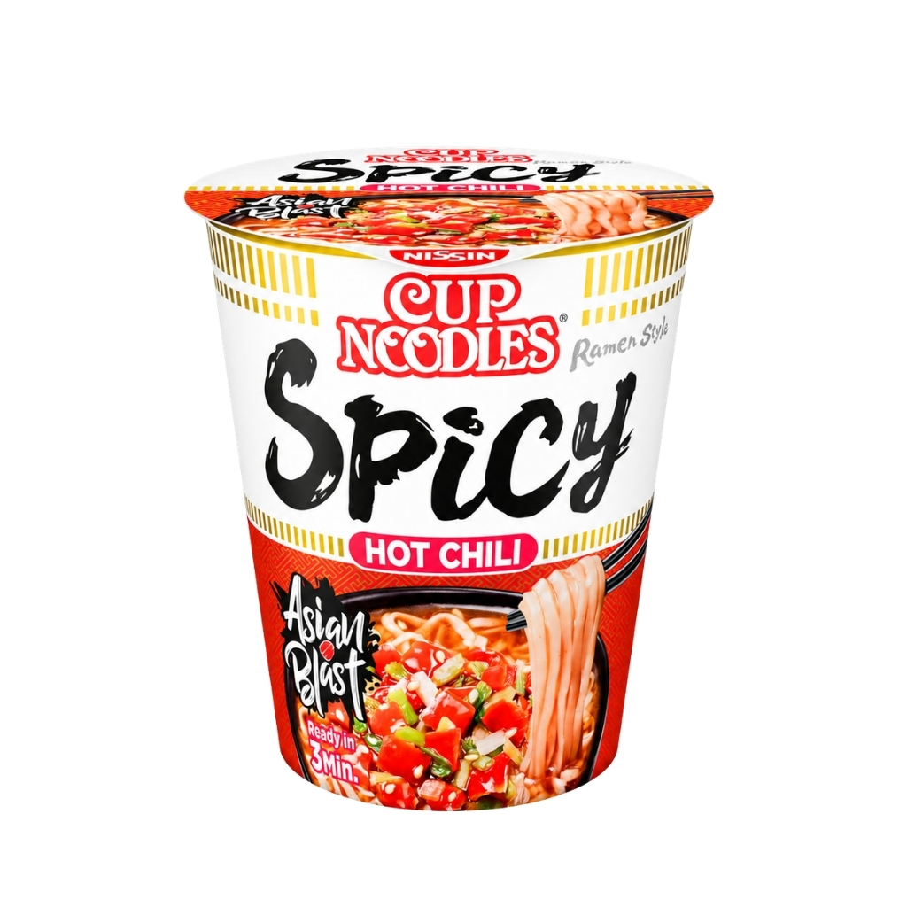 [501083/5T0093] RAMEN CUP CHILI *NISSIN* 香辣杯面 66g/8