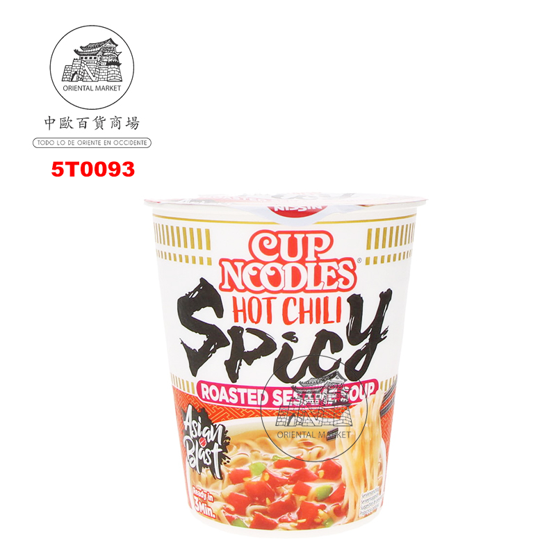 RAMEN CUP CHILI SPICY  *NISSIN* 香辣杯面 66g/8