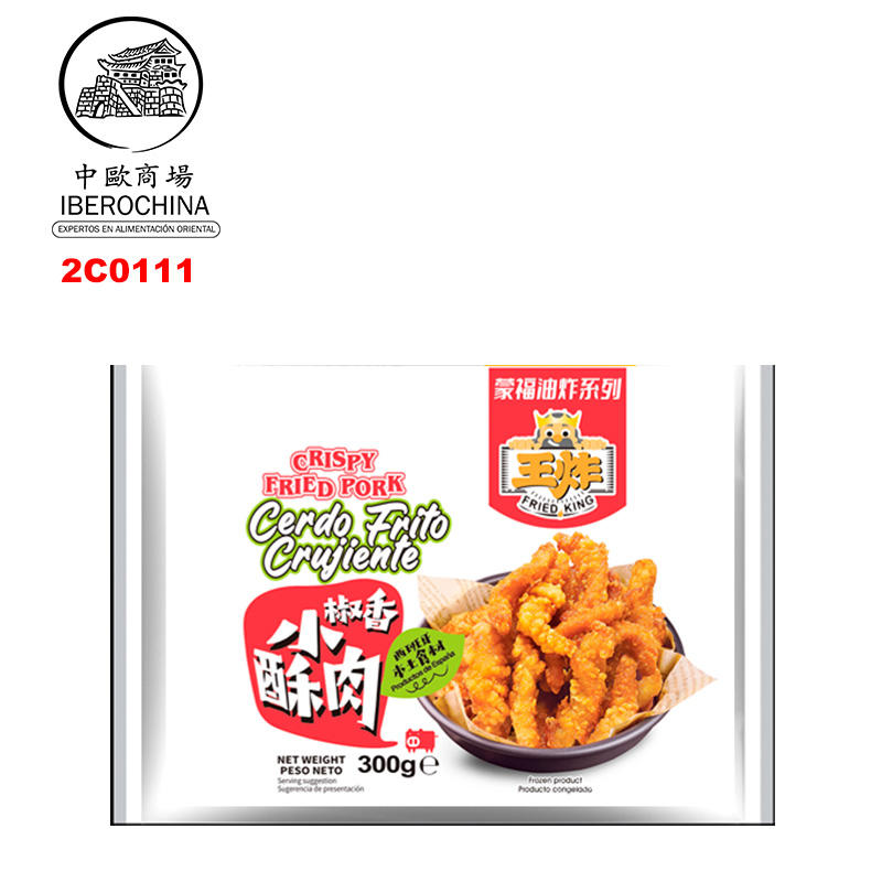 [200488/2C0111] TIRA CERDO CRUJIENTE CONGELADO *MENGFU* 蒙福冻小酥肉 300g/12
