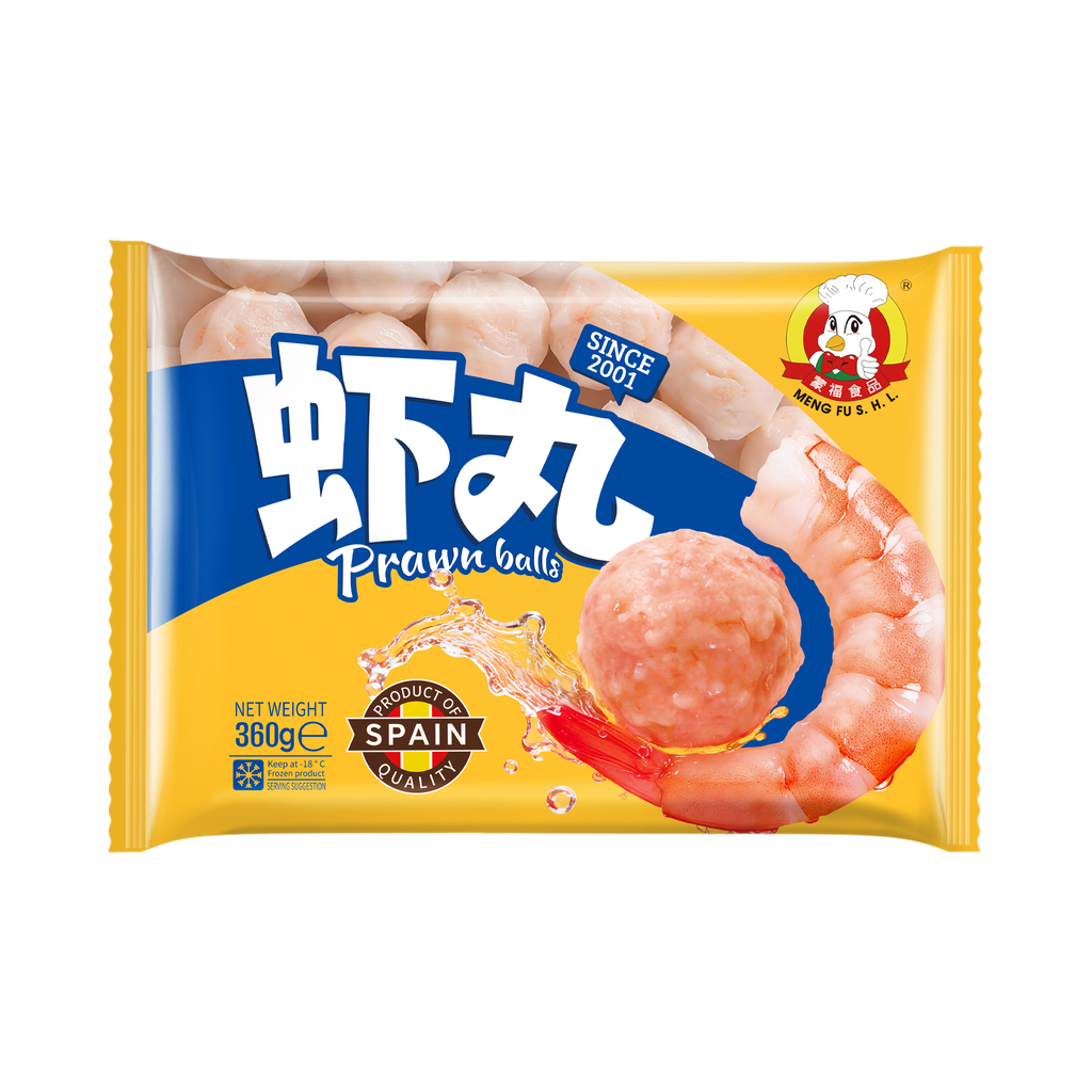 [200448/2A0087] ALBONDIGA LANGOSTINO CONGELADA *MENGFU* 蒙福冻虾丸 360g/16