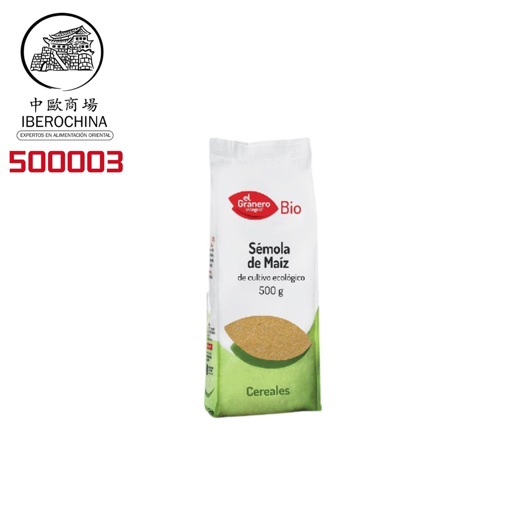 SEMOLA DE MAIZ BIO *BIOGRAN* 玉米粒 500g