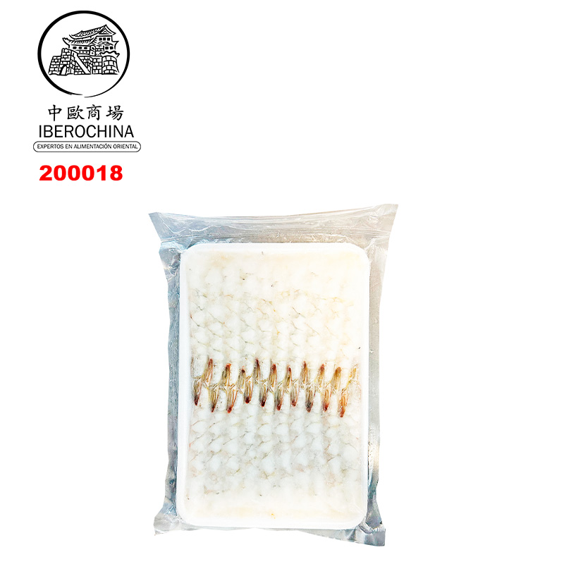 NOBASHI EBI 26/30 CONGELADO *SUSHI KING* 寿司王冻生白虎虾 350g/20u/30