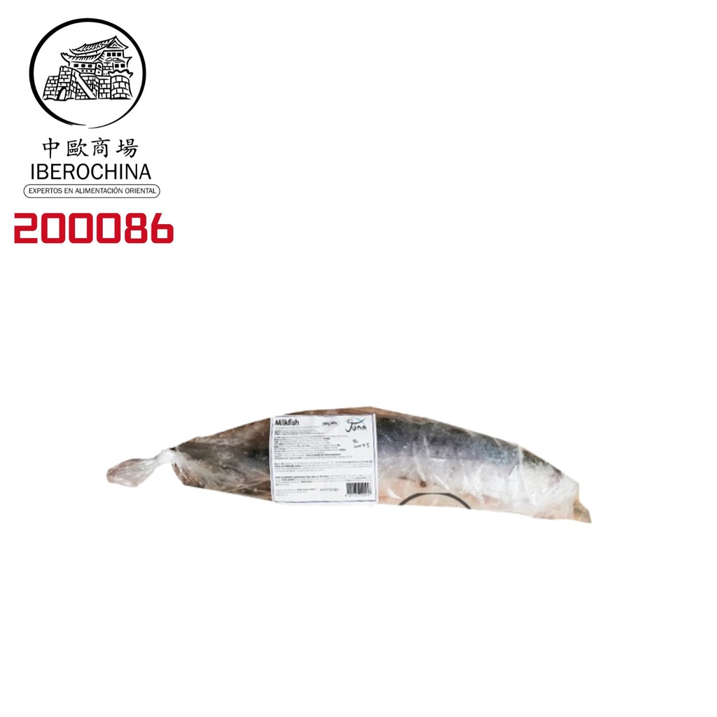 (VENTA POR KG) PESCADO SABALOTE (500-800g) *BANGUS* (按公斤销售)印尼凍牛奶魚