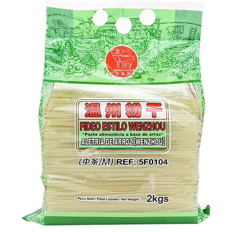 FIDEO WENZHOU M *DEER* 双鹿牌温州粉干中条 2kg/8