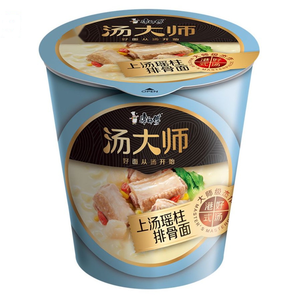 FIDEO COSTILLA *KANGSHIFU* 康师傅上汤瑶柱排骨面 80g/12