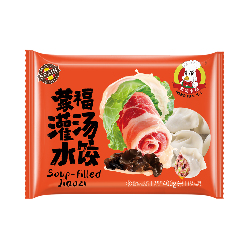 [200093] RAVIOLI CALDO CONGELADO *MENGFU* 蒙福冻灌汤水饺 400g/12