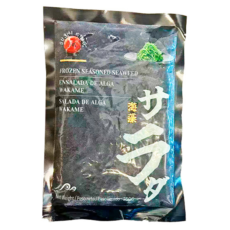 [200099] ENSALADA ALGA WAKAME CONGELADA *SUSHI KING* 寿司王冻海藻沙拉 250g/40