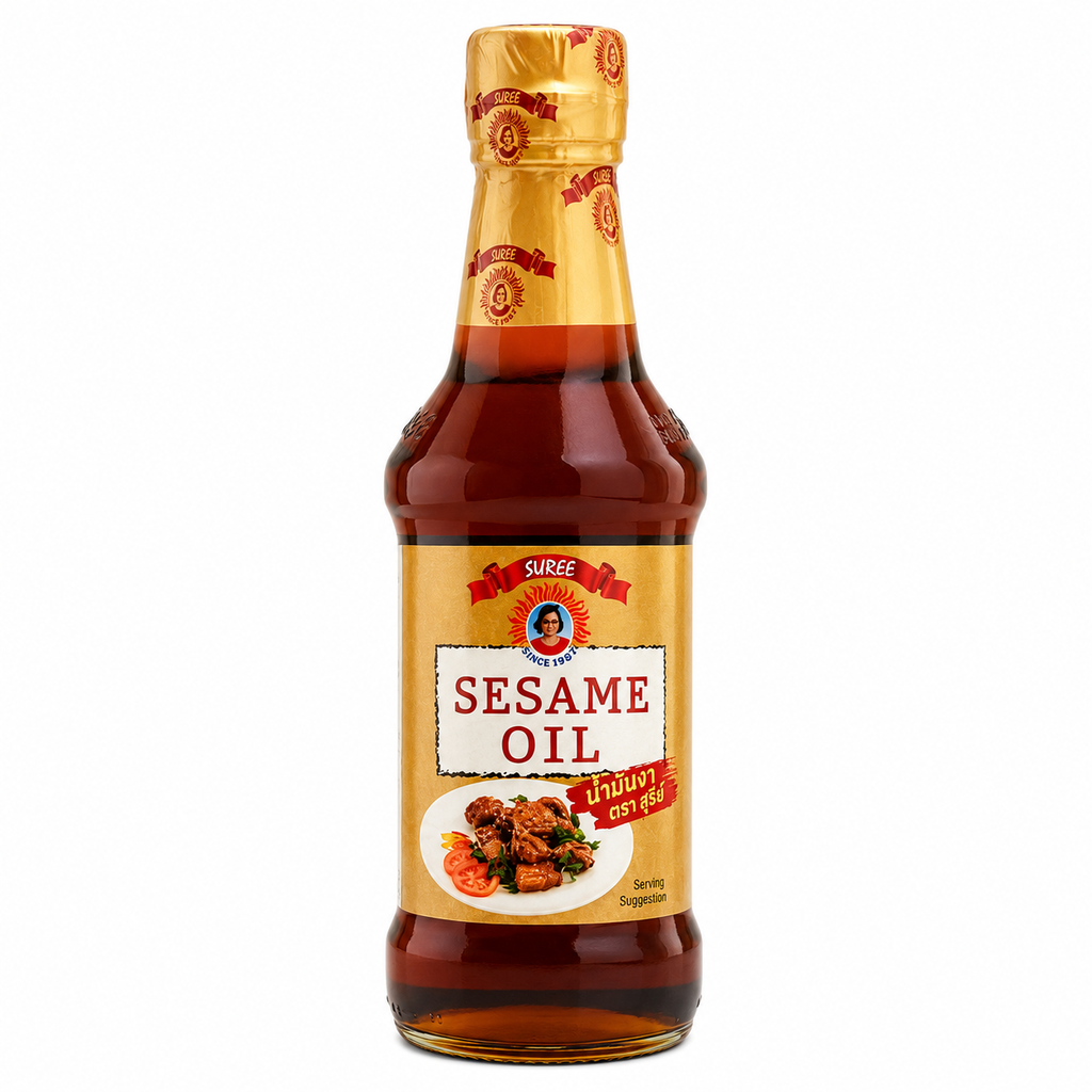 ACEITE SESAMO *SUREE* 素丽芝麻油 150ml/12