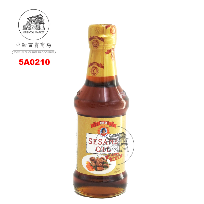 ACEITE SESAMO *SUREE* 素丽芝麻油 150ml/12